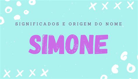 cosa significa simone